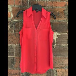 Express Red Blouse, Small